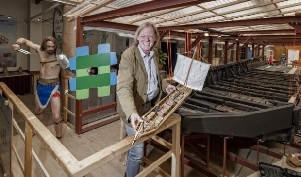 "Een tentoonstelling met vondsten en schaalmodellen van alle schepen. Het bezoeken zeker waard!" Foto: Peter Franken