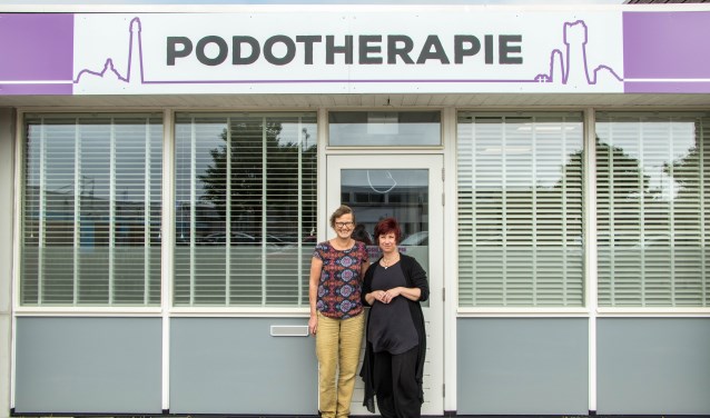 Podotherapie Abrahams en podotherapeut Schrama samen Podotherapie Den Helder.