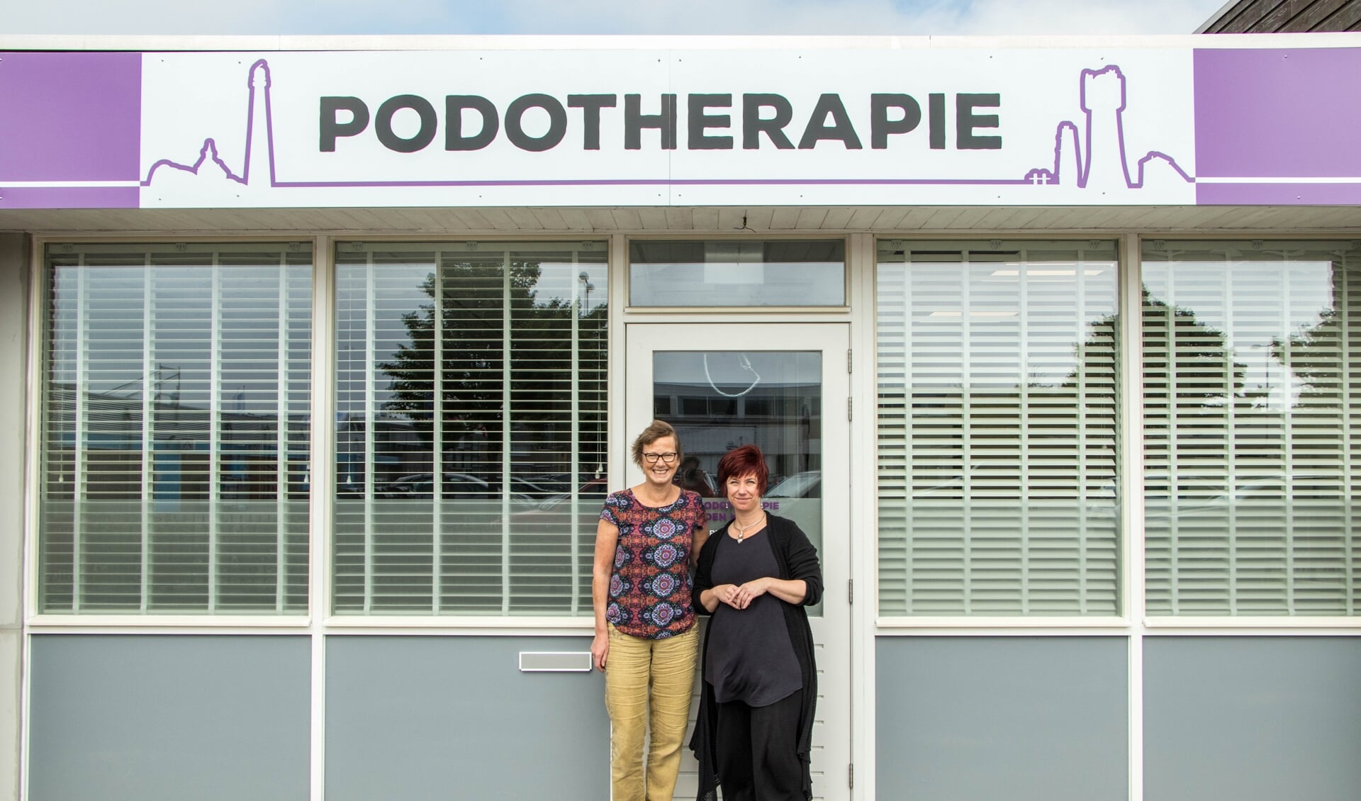 Podotherapie Abrahams en podotherapeut Schrama samen Podotherapie Den Helder.