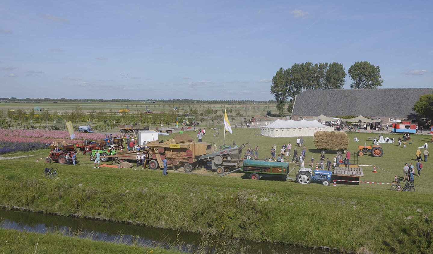 Een overzichtsfoto van Grazende Zwaan op landgoed Klein Vennep. 