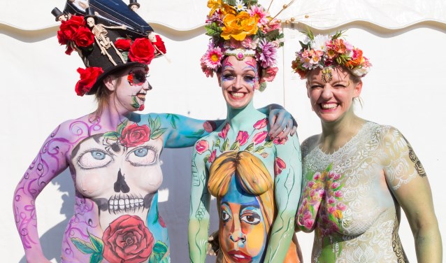 Deze dames waren te zien tijdens de Zaanse UITmarkt. Een vast evenement in onze agenda.