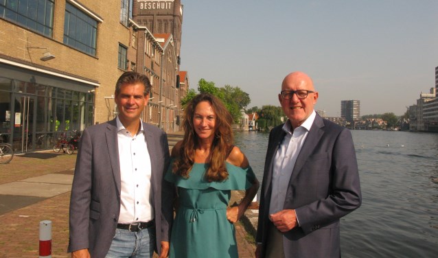Lex Kruijver, Ellen Klaus en Ger Welbers.