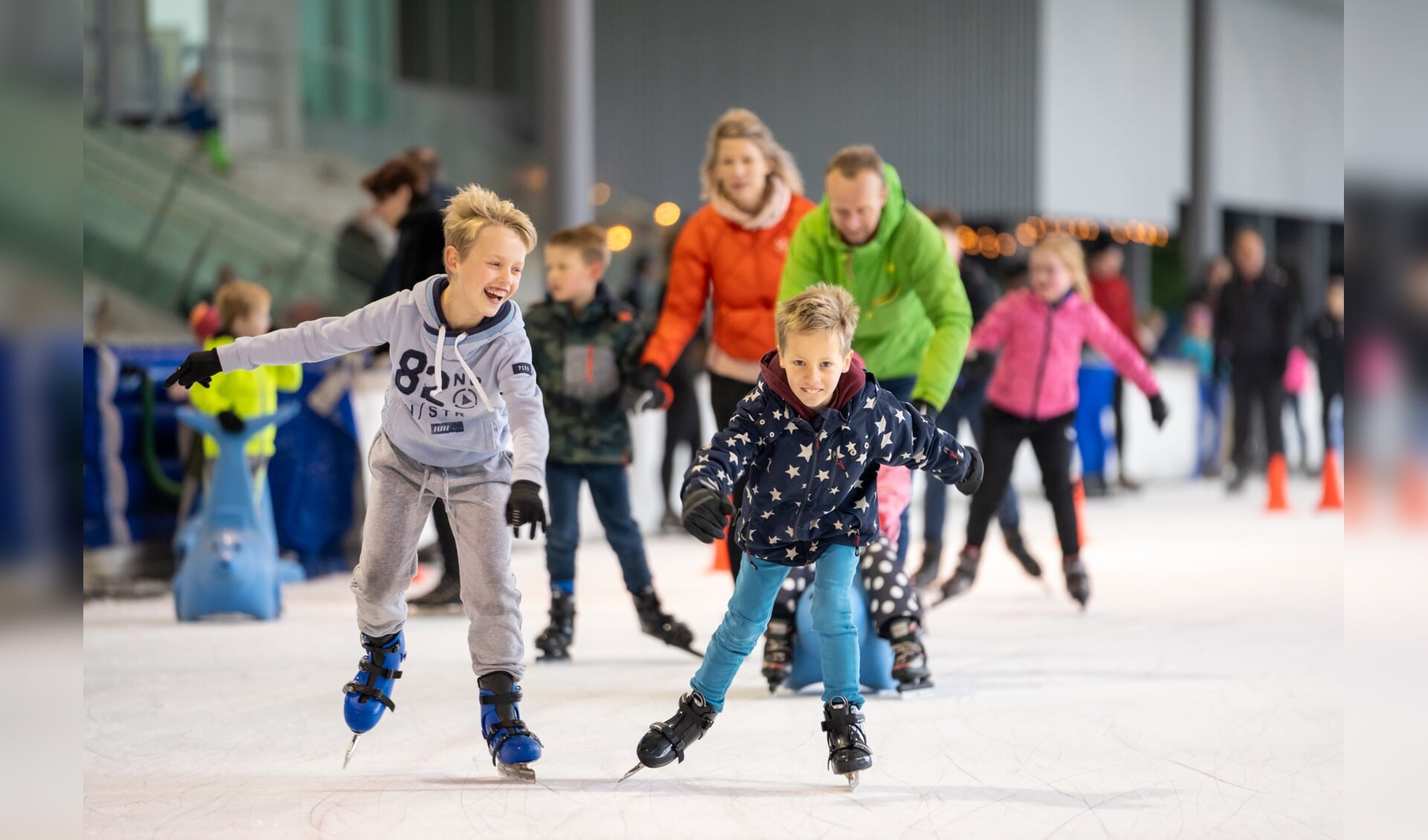 Jong en oud is welkom op de open familiedag van HSC De Draai op ijsbaan De Meent.