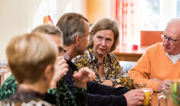 Er is alle tijd voor een gesprek in een veilige ruimte.