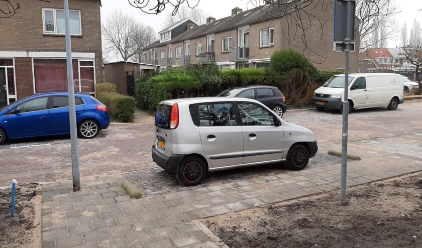 Staat die paal dan in de weg?