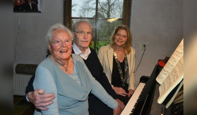 Echtpaar Jongejans-Sickler 65 jaar getrouwd.