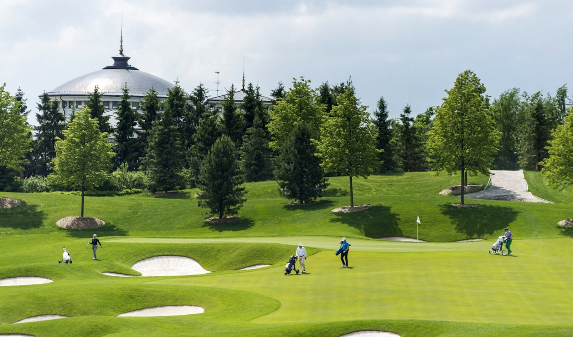De Skolkovo Golfclub niet ver van Moskou is een prima ontwerp van Jack Nicklaus.