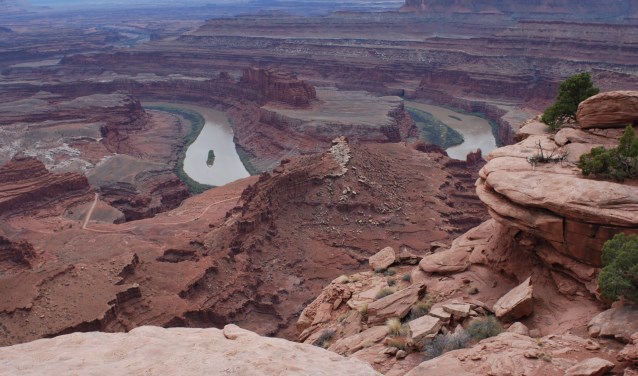 Death horseshoe punt, Utah.