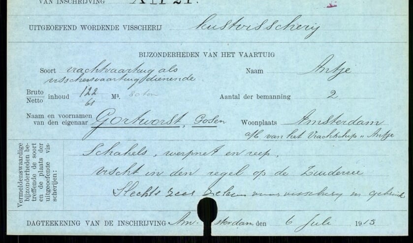 Vrijwilligers gezocht om visserijkaarten als deze te digitaliseren.