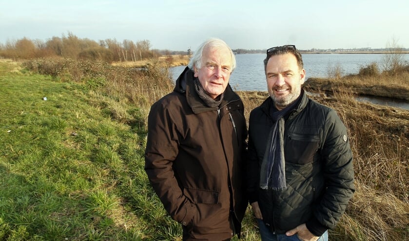 Jan Heitlager (links) en Bart Ramler zijn twee drijvende krachten achter het evenement. Mario Walda ontbreekt op de foto.