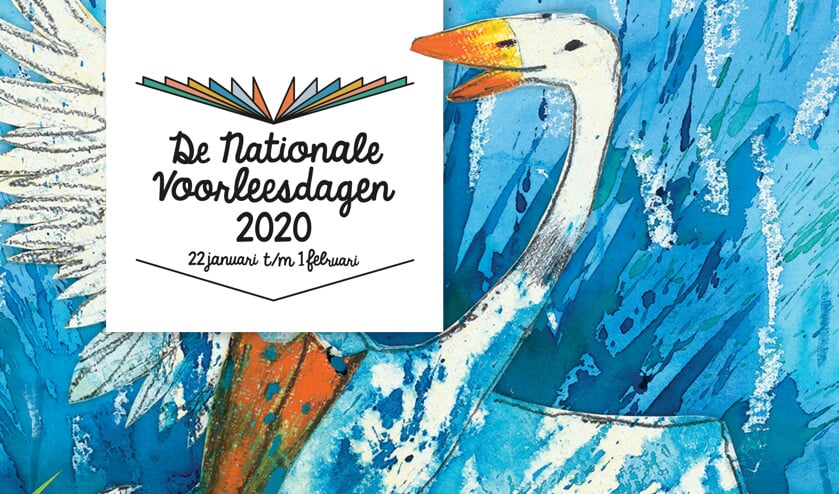 De aankondiging van de Nationale Voorleesdagen 2020.