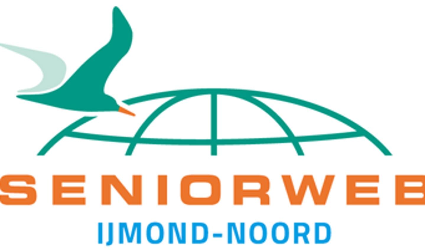 Het logo van Seniorweb IJmond-Noord.