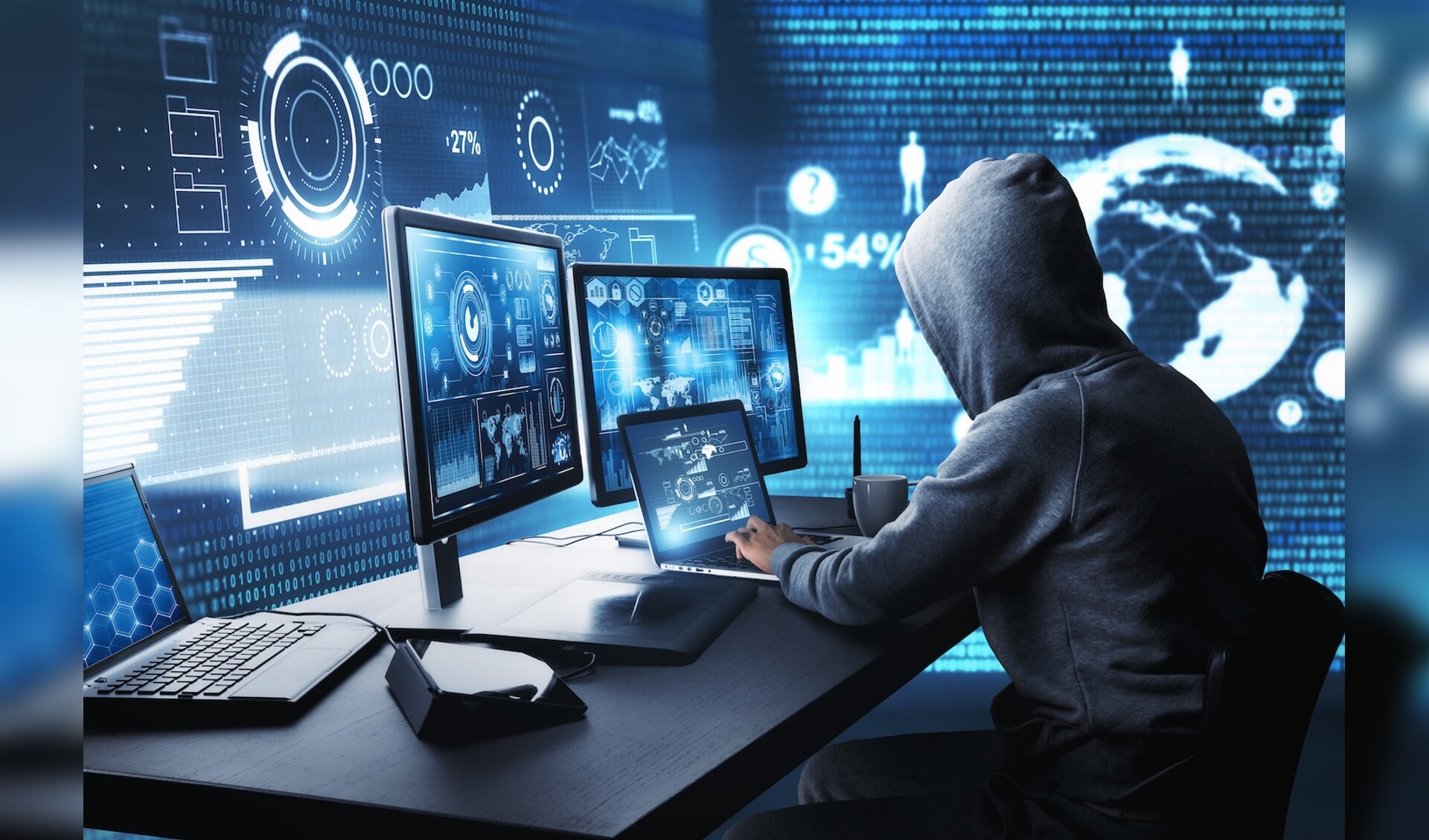 Bewaak de computer goed tegen criminelen met een firewall.