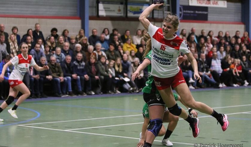 Topscorer Jane Kramer met zes belangrijke Treffers.