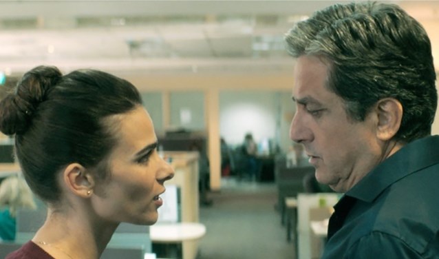 Scene uit de film Working Woman.
