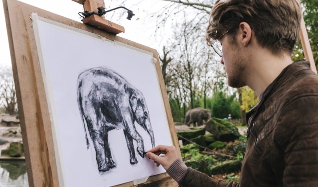Sebastiaan won het tv-programma 'Project Rembrandt'.