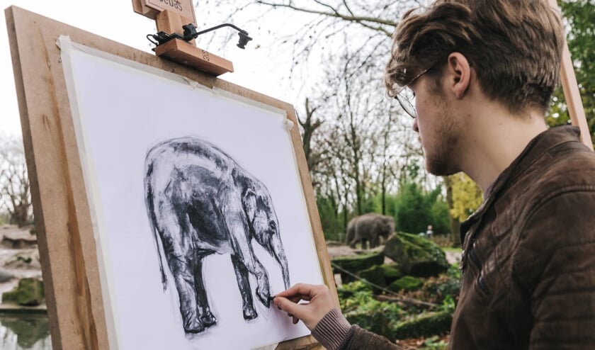 Sebastiaan won het tv-programma 'Project Rembrandt'.
