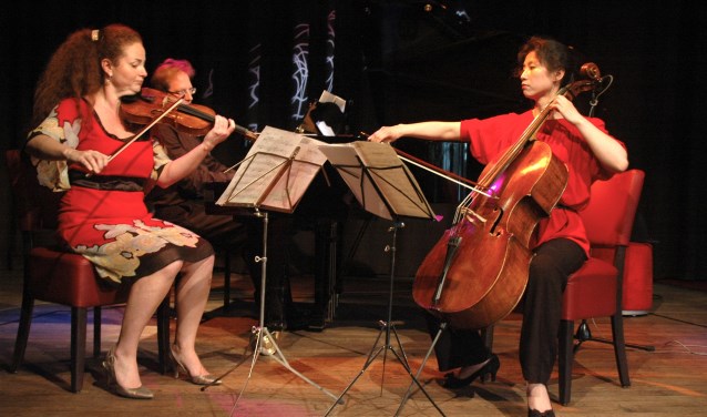 Het Erasmus trio.