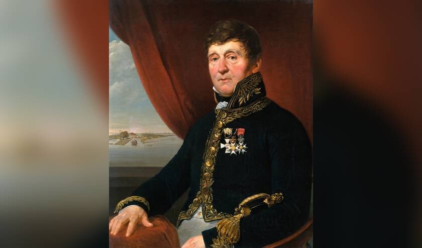 Schilderij Jan Blanken door Jean Augustin Daiwaille.
