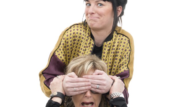 Het komische duo Anna en Irma.