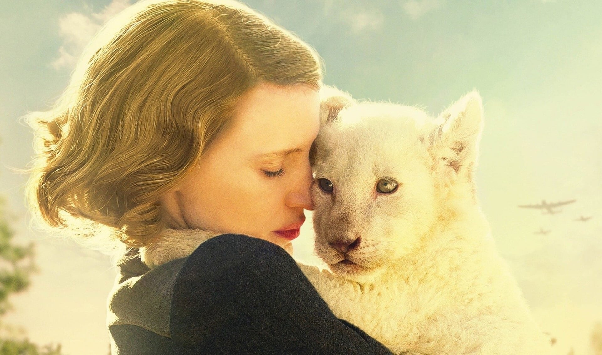 Jessica Chastain als 'The Zookeeper's Wife'.
