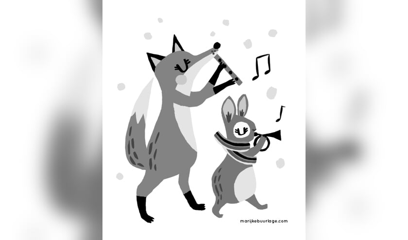 Samen Voorwaarts verzorgt Hollandse muziek.