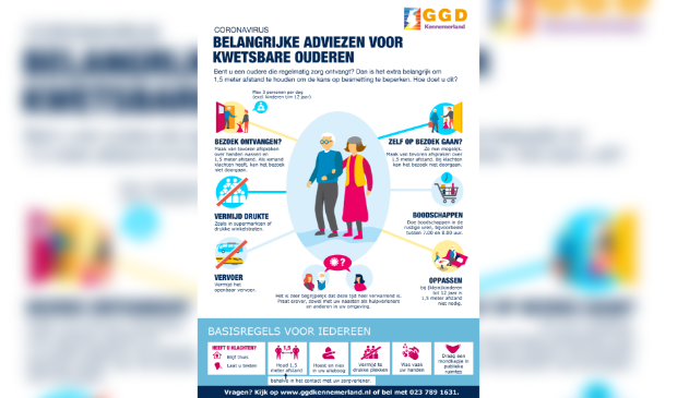<p>Belangrijke adviezen voor kwetsbare ouderen. </p>
