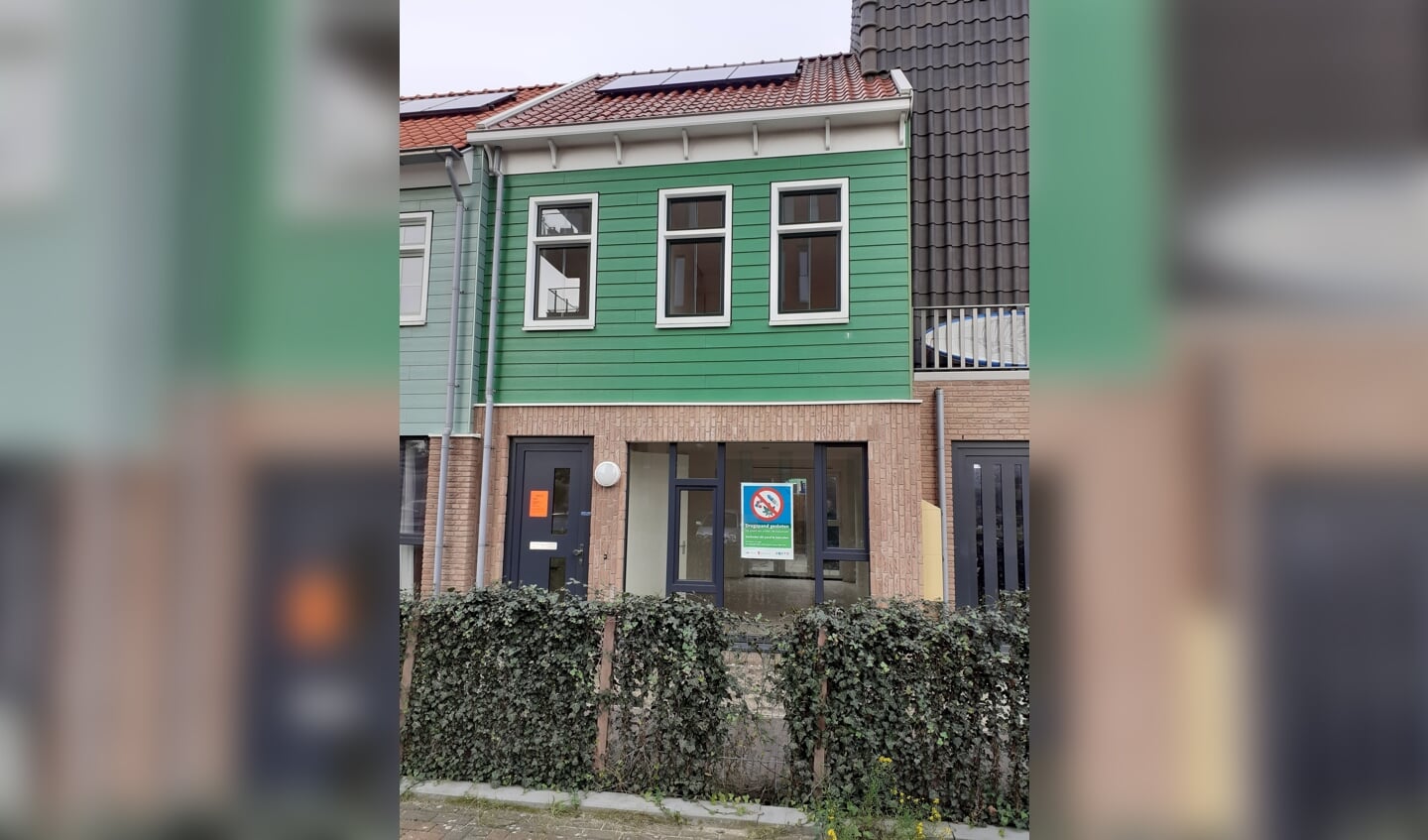 Het pand aan Letterhout, Zaandam, gaat ook drie maanden dicht.
