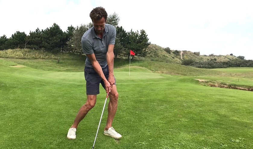 De setup van het nieuwe golfen.