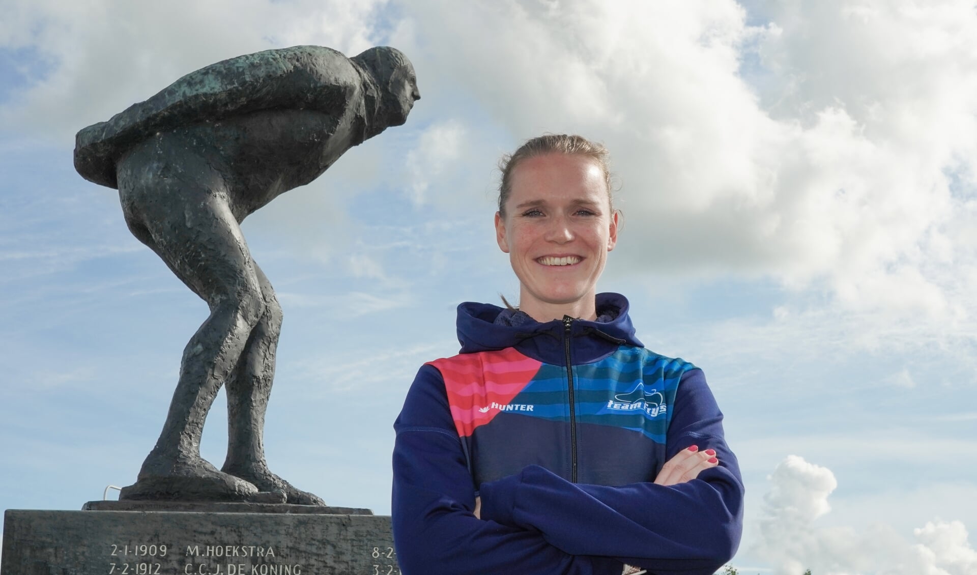 Reina Anema: ,,Ik sta al een tijdje niet meer voor de klas, heb door corona echt voor het schaatsen gekozen.’’ (Foto’s Timsimaging)