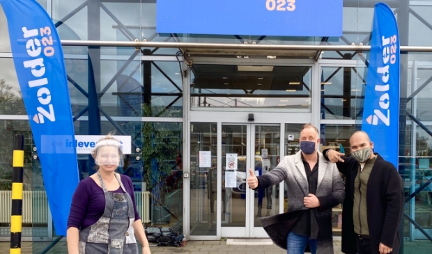 <p>Brian en Peer van Paleis voor een prikkie shoppen bij Zolder023.</p>