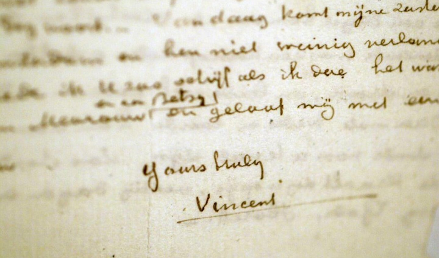 Brief van Vincent van Gogh.