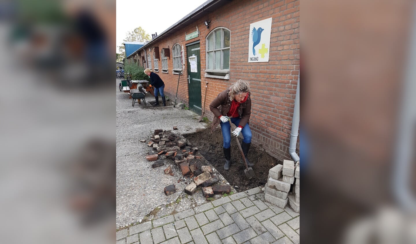 Steenbreek voor de geveltuintjes! 