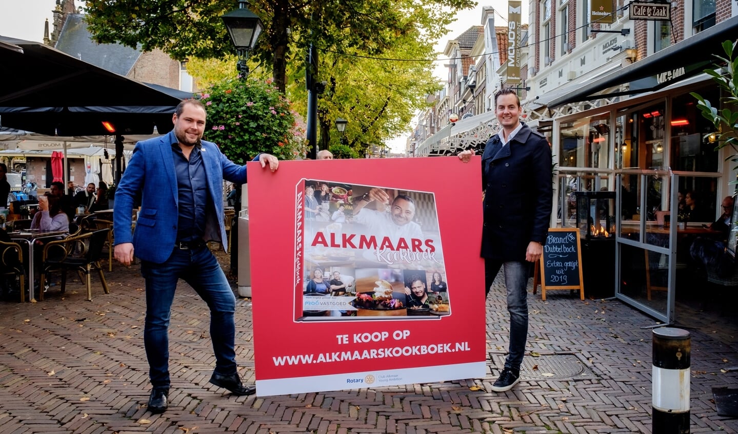  Bernard Karsten en Nick Zuurbier van Rotary Alkmaar Young Ambition.