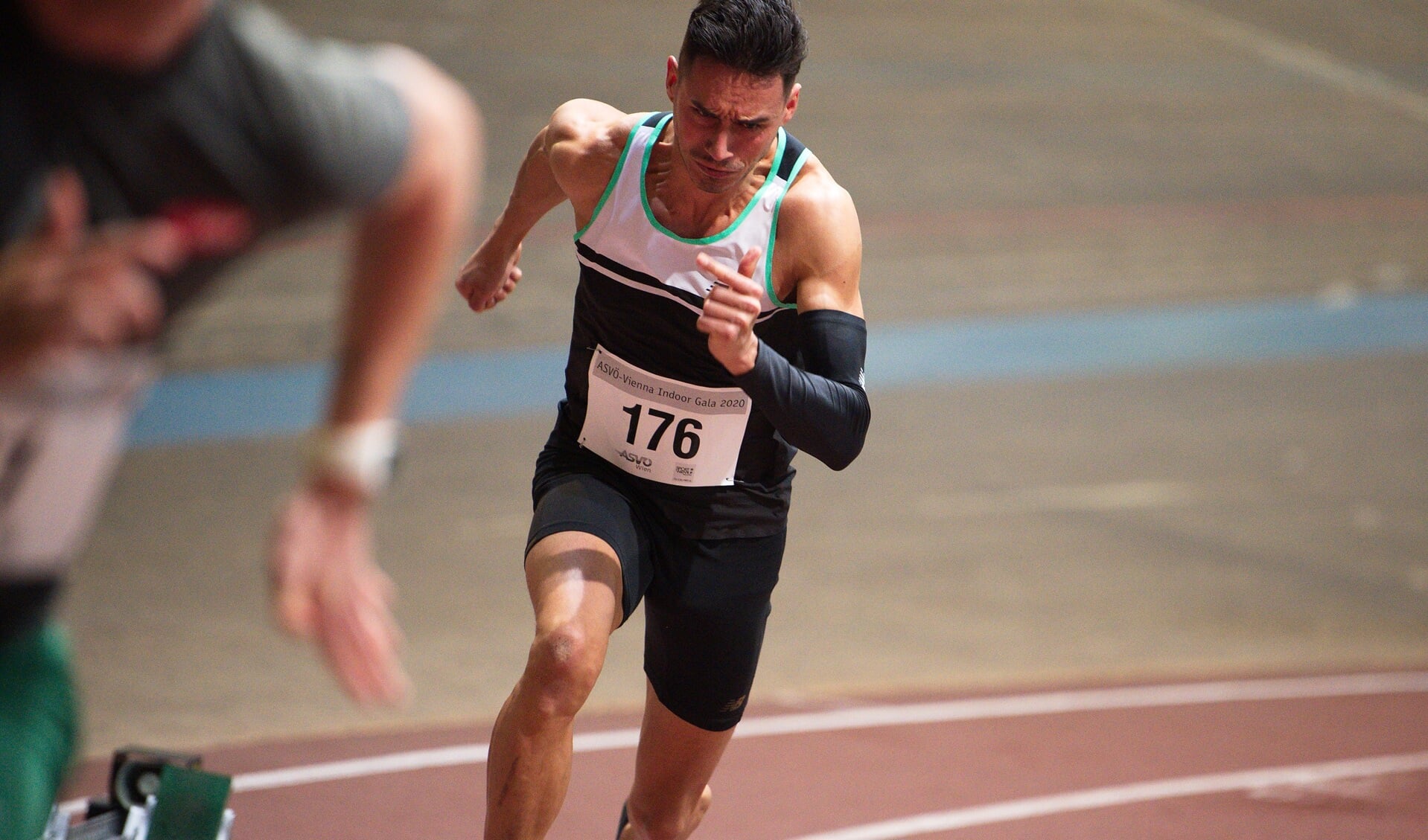  Owen Westerhout uit Castricum is een 400-meter sprinter.