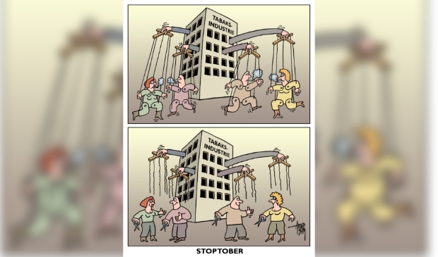 <p>Steeds meer mensen stoppen met roken.</p>