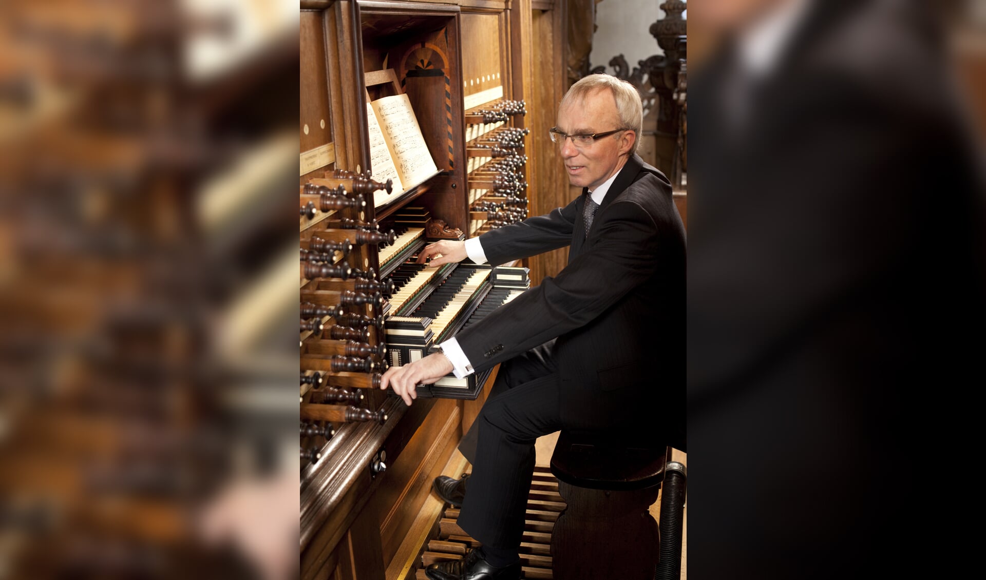Bekend organist Jaap Zwart laat muziekliefhebbers weer genieten van orgelmuziek.