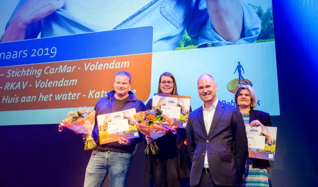 <p>Stichting CarMar uit Volendam ontving vorig jaar een cheque met de hoogste waarde, namelijk € 3.912 voor de inrichting van hun tehuis. </p>