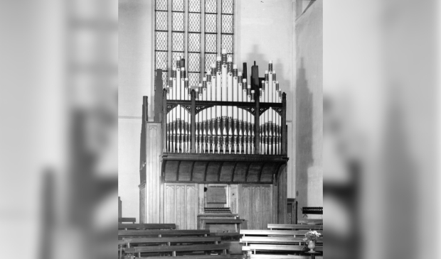 <p>Het Nicholson orgel waarop gespeeld gaat worden.</p>