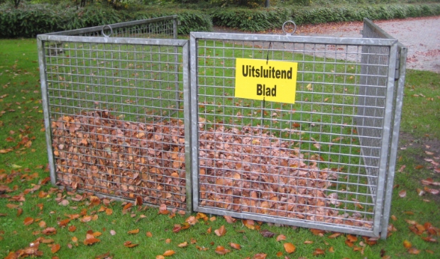 <p>De gemeente Heiloo heeft de afgelopen week diverse bladkorven voor bladafval geplaatst.</p>