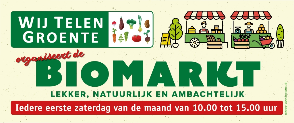 <p>Bijna laatste biomarkt van 2020.</p>