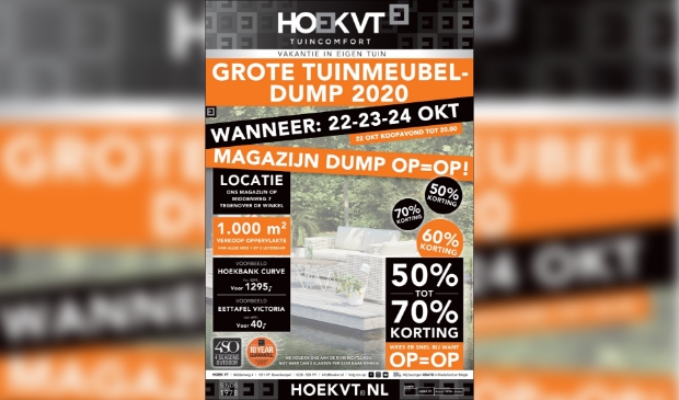 <p>Alles gaat weg tegen megakortingen. </p>