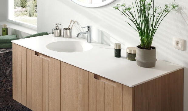 SolidFace: nieuw materiaal voor in badkamer.