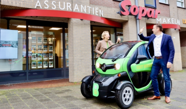 <p>Marc Jonk van Sopar en Daniëlle Woudstra van VISIT Beemster zijn blij met de samenwerking. </p>