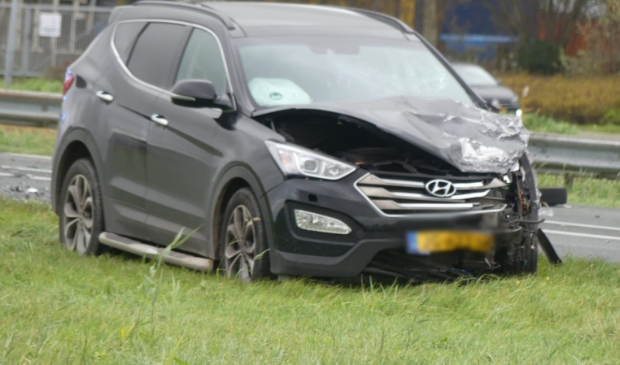 <p>Een van de twee auto's (foto: Inter Visual Studio/H</p>