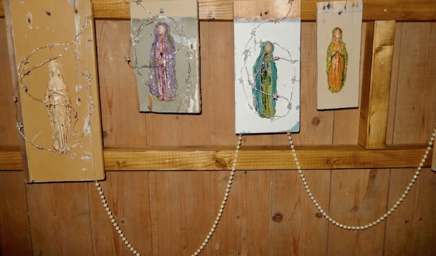 <p>Maria is goed vertegenwoordigd in de tentoonstelling.</p>