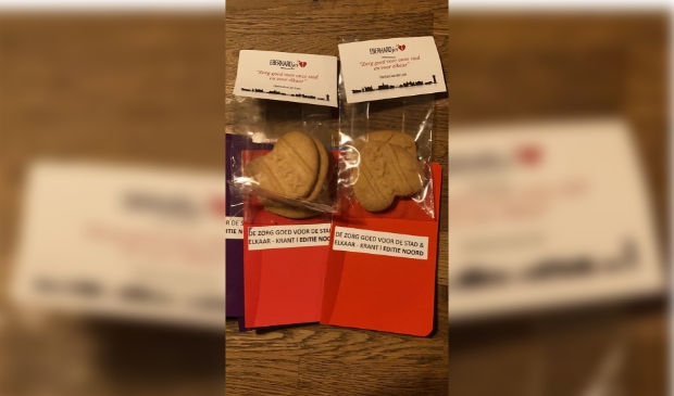 <p>De kinderen gingen op pad met ‘Eberhardjes’. </p>