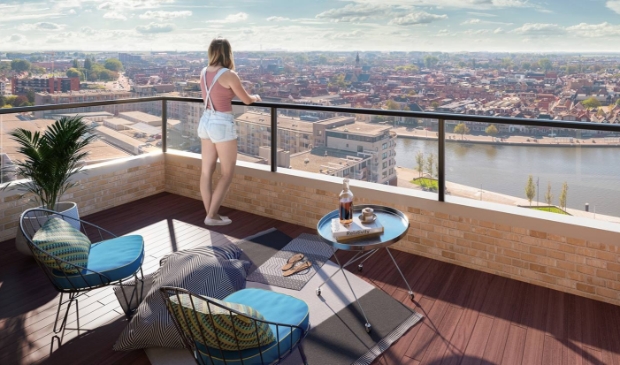 <p>Hoog in het Ringerskwartier kijk je prachtig uit over de stad.</p>