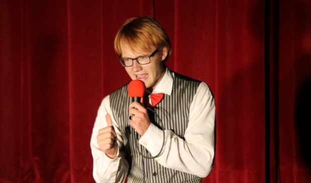 <p>Kevin ‘De Verhalenverteller’ in actie.</p>