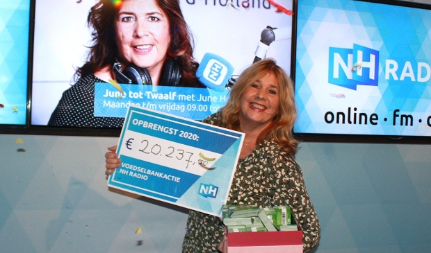 <p>Ruim 20.000 euro voor voedselbanken Noord-Holland.</p>